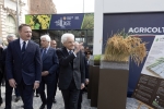 Il Presidente Mattarella alla cerimonia di inaugurazione del Villaggio “Agricoltura è” in occasione dell’anniversario della firma dei Trattati di Roma