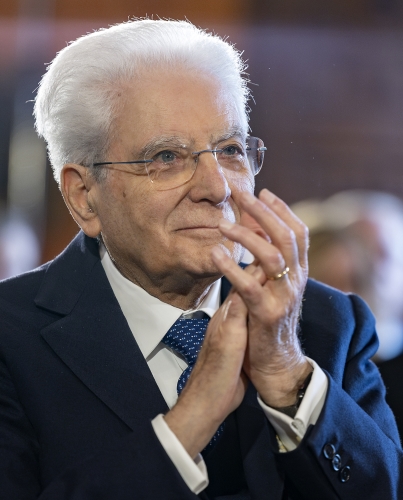 Il Presidente Sergio Mattarella nel corso della cerimonia per il 175° anniversario della rivista "La Civiltà Cattolica"
