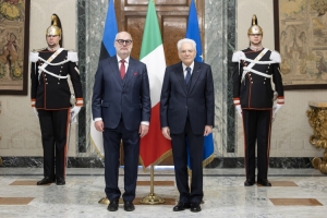 Il Presidente Mattarella incontra S.E. il Sig. Alar Karis, Presidente della Repubblica di Estonia
