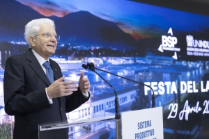 Il Presidente della Repubblica Sergio Mattarella all’azienda BSP Pharmaceuticals S.p.a di Latina, in occasione della celebrazione della Festa del Lavoro
