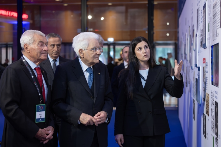 Il Presidente della Repubblica Sergio Mattarella all’80° Anniversario della Confcommercio
