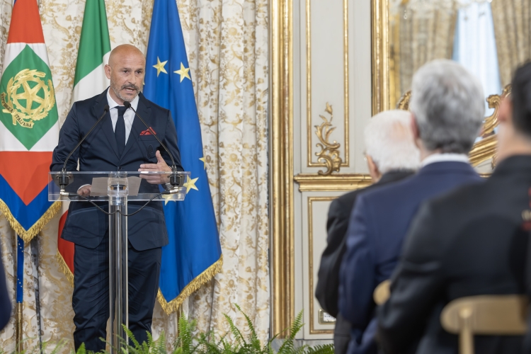  Vincenzo Italiano allenatore del Bologna calcio,in occasione dell'incontro con le squadre finaliste della Coppa Italia di calcio Frecciarossa Milan – Bologna

