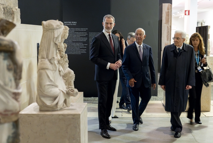 Il Presidente della Repubblica Sergio Mattarella al Museo Machado de Castro