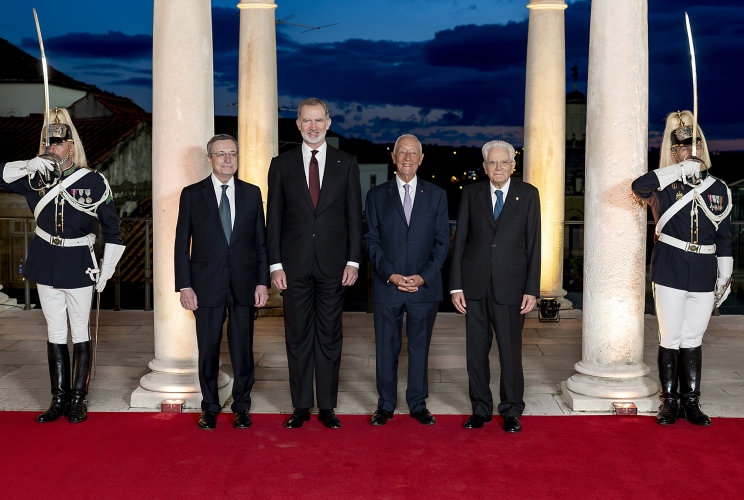 Il Presidente della Repubblica Sergio Mattarella al Museo Machado de Castro