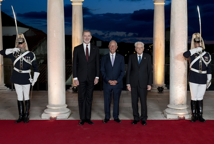 Il Presidente della Repubblica Sergio Mattarella al Museo Machado de Castro