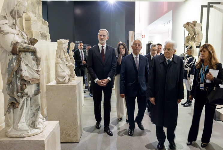 Il Presidente della Repubblica Sergio Mattarella al Museo Machado de Castro