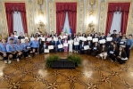 Il Presidente Mattarella consegna gli Attestati d’Onore ai nuovi Alfieri
