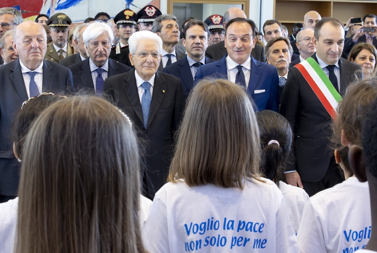 Il Presidente della Repubblica Sergio Mattarella alla cerimonia di apertura dell’Anno Accademico della Scuola di Sviluppo del Centro internazionale di Formazione dell’Organizzazione internazionale del Lavoro