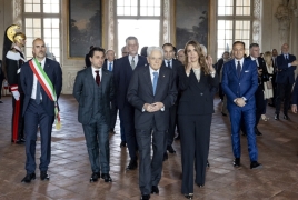 Il Presidente della Repubblica Sergio Mattarella visita la Reggia della Veneria Reale, in occasione del 240° anniversario dell’Accademia dell’Agricoltura di Torino 