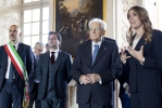 Il Presidente Mattarella visita la Reggia della Venaria Reale