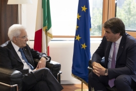 Il Presidente della Repubblica Sergio Mattarella incontra Raffaele Fitto, Vicepresidente Esecutivo della Commissione Europea
