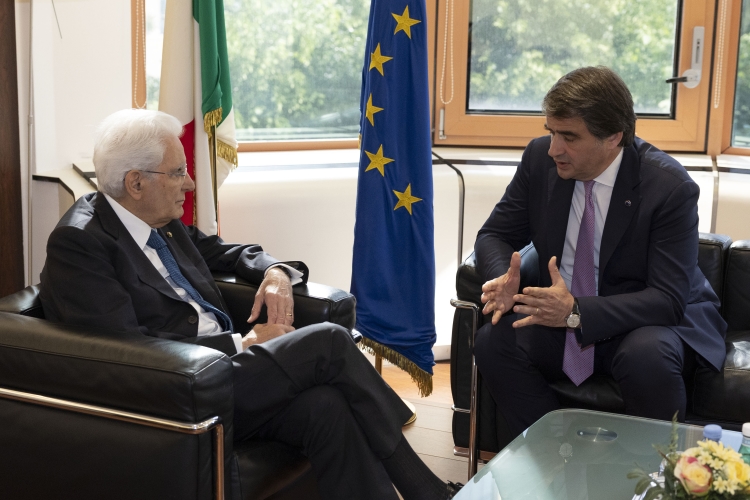 Il Presidente della Repubblica Sergio Mattarella incontra Raffaele Fitto, Vicepresidente Esecutivo della Commissione Europea
