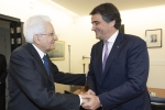 Mattarella incontra il Vicepresidente Esecutivo della Commissione Europea, Raffaele Fitto