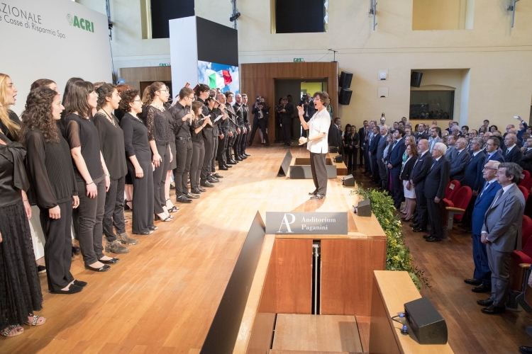 Il Presidente della Repubblica Sergio Mattarella al convegno inaugurale 