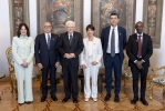 Mattarella incontra una delegazione dell'associazione AMREF Health Africa Italia