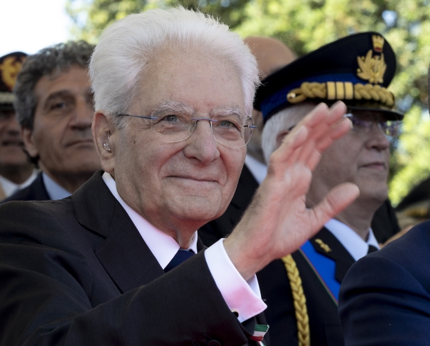 Il Presidente Sergio Mattarella alla Rivista Militare in occasione del 79° anniversario della Repubblica Italiana