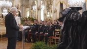 Il Presidente Mattarella incontra il Comandante Generale dell'Arma dei Carabinieri in occasione dell'anniversario di fondazione dell'Arma