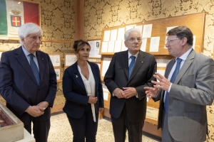 Il Presidente della Repubblica Sergio Mattarella visita il Museo Storico della Liberazione in occasione del 70° anniversario della fondazione   
