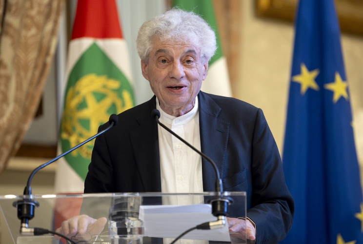 L'intervento dell'Arch. Mario Botta, Progettista della nuova sede della Biblioteca di Archeologia e Storia dell’Arte
