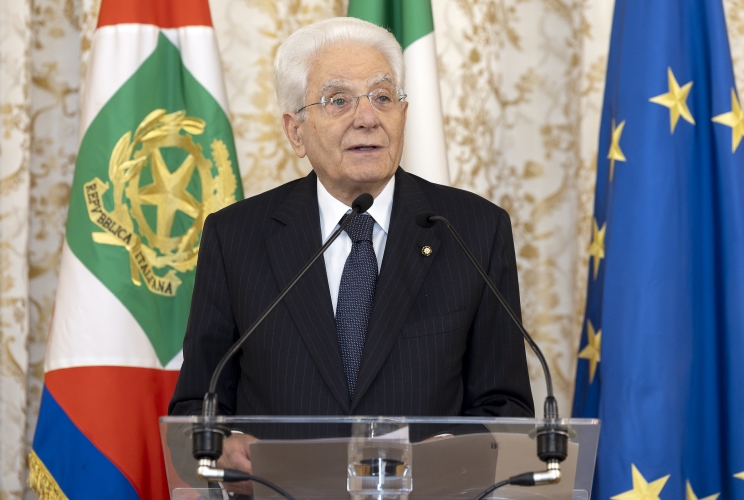 Il Presidente Sergio Mattarella rivolge il suo indirizzo di saluto in occasione dell'incontro con il Consiglio Generale degli Italiani all'Estero