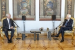 Mattarella riceve Filippo Grandi, Alto Commissario delle Nazioni Unite per i Rifugiati