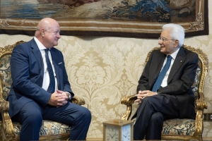 Mattarella incontra S.E. il Signor Christian Stocker, Cancelliere federale austriaco