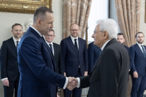 Il Presidente della Repubblica Sergio Mattarella incontra S.E. il Signor Karol Nawrocki, Presidente della Repubblica di Polonia
