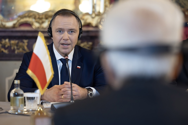 Il Presidente della Repubblica Sergio Mattarella con S.E. il Signor Karol Nawrocki, Presidente della Repubblica di Polonia
