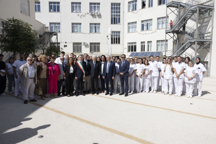Il Presidente della Repubblica Sergio Mattarella visita la Biblioteca Comunale di Colleferro
