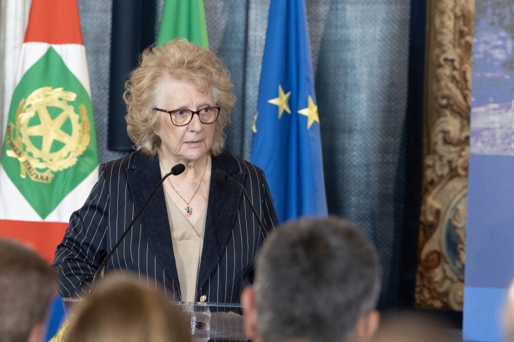 L'intervento di Anna Maria Sambuco, Presidente dell’Associazione nazionale ex internati militari nei lager nazisti – ANEI
