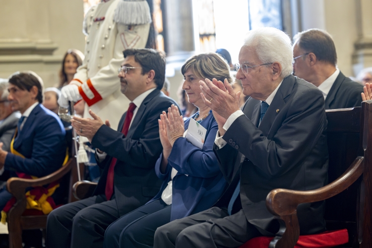 Il Presidente Sergio Mattarella in occasione della cerimonia per i 130 anni dall’inaugurazione del Tempio della Chiesa metodista di Roma