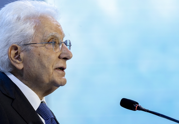Il Presidente della Repubblica Sergio Mattarella alla cerimonia di inaugurazione dell’anno scolastico 2025-2026