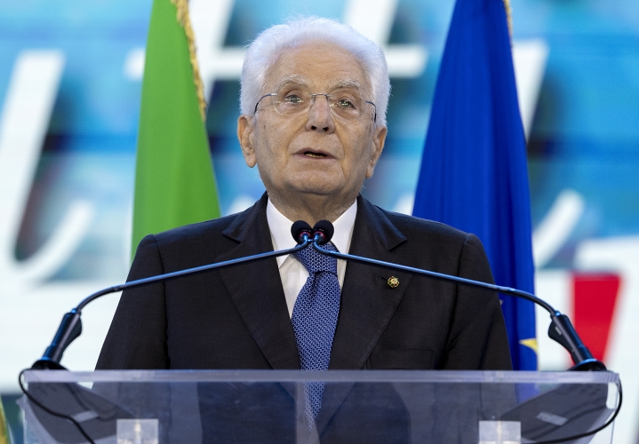 Il Presidente della Repubblica Sergio Mattarella alla cerimonia di inaugurazione dell’anno scolastico 2025-2026
