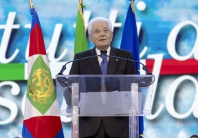 Il Presidente della Repubblica Sergio Mattarella alla cerimonia di inaugurazione dell’anno scolastico 2025-2026