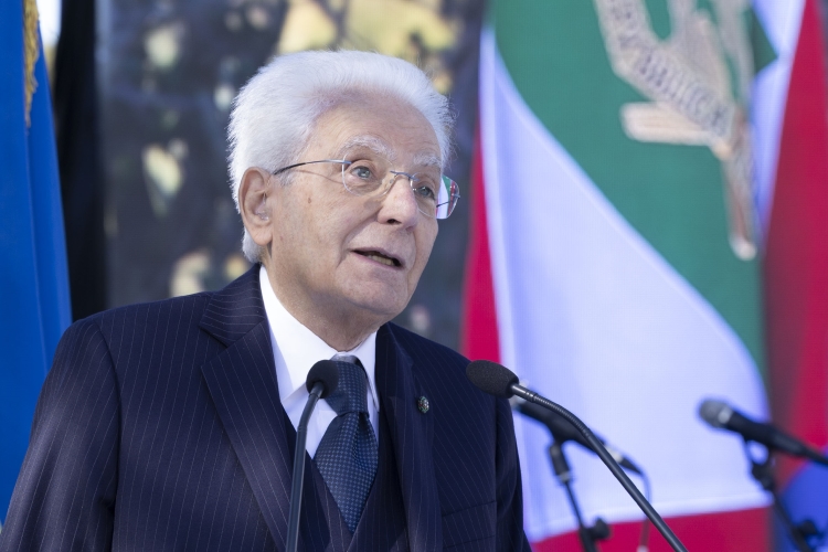 Il Presidente della Repubblica, Sergio Mattarella, alla cerimonia di chiusura delle iniziative di carattere sociale