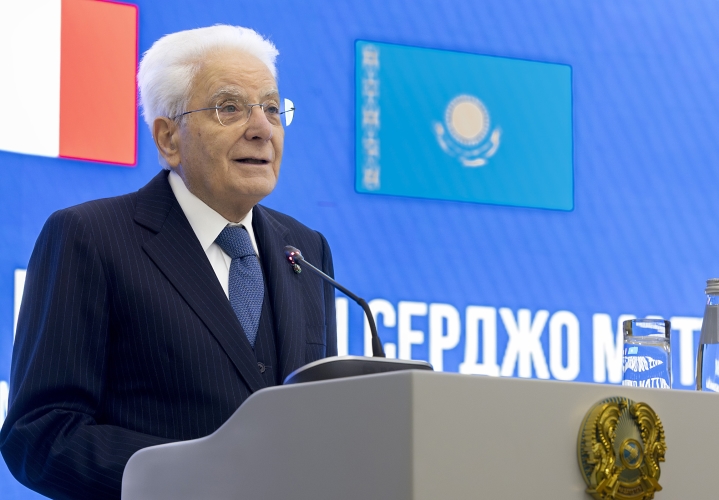 Il Presidente della Repubblica Sergio Mattarella rivolge il suo indirizzo di saluto in occasione della visita all'Accademia Nazionale per la Pubblica Amministrazione