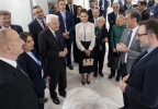 Mattarella visita il nuovo padiglione dell’Università ADA - Azerbaijan Diplomatic Academy
