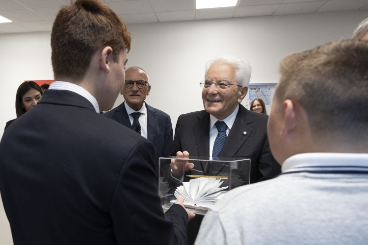 Il Presidente della Repubblica Sergio Mattarella visita il Centro Nazionale di Adroterapia Oncologica