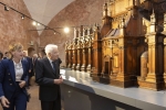 Mattarella visita la mostra "Pavia 1525: le arti nel Rinascimento e gli arazzi della Battaglia"