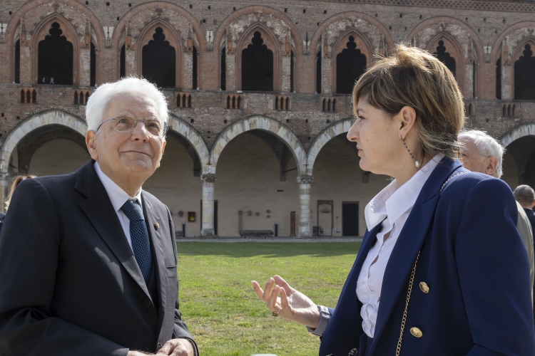 Il Presidente della Repubblica Sergio Mattarella a Pavia visita la mostra “Pavia 1525: le arti nel Rinascimento e gli arazzi della Battaglia”

