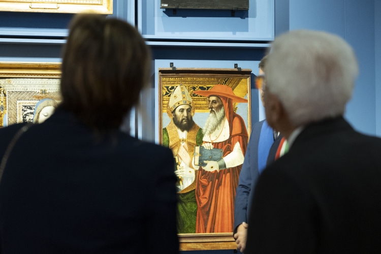 Il Presidente della Repubblica Sergio Mattarella a Pavia visita la mostra “Pavia 1525: le arti nel Rinascimento e gli arazzi della Battaglia”