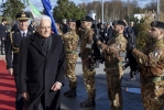 Il Presidente Mattarella visita la Base Aerea di Ämari