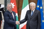 Il Presidente Mattarella incontra S.M. Abdullah II, Re di Giordania