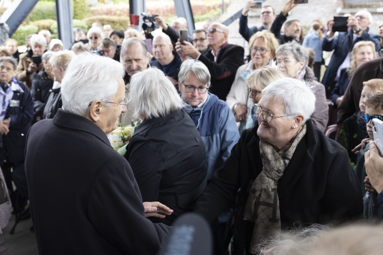 Il Presidente della Repubblica Sergio Mattarella a Marcinelle – Bois du Cazier 
