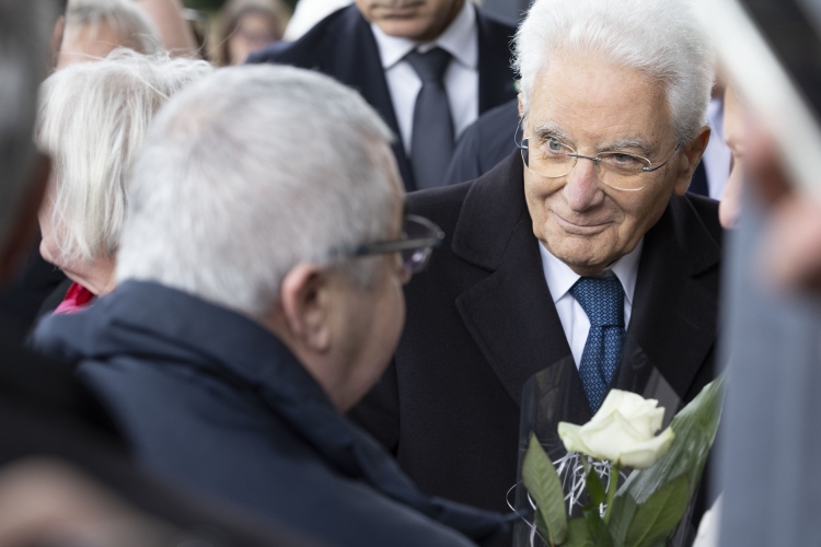 Il Presidente della Repubblica Sergio Mattarella a Marcinelle visita il sito  Bois du Cazier