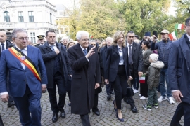 Il Presidente Mattarella visita la città di Bruges