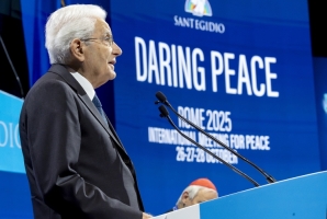 Intervento del Presidente Mattarella  all’incontro internazionale per la pace dal titolo “Osare la pace-Religioni e Culture in dialogo”