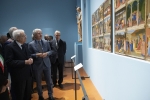 Il Presidente Mattarella visita la mostra "Beato Angelico" 