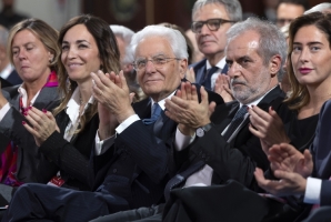 Il Presidente Sergio Mattarella nel corso del XXVII Congresso Nazionale dell’AIOM