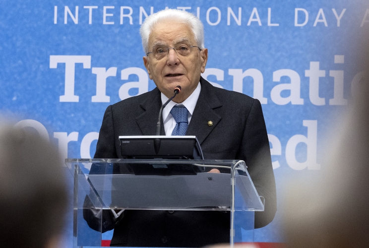  Il Presidente della Repubblica Sergio Mattarella al Polo delle Nazioni Unite